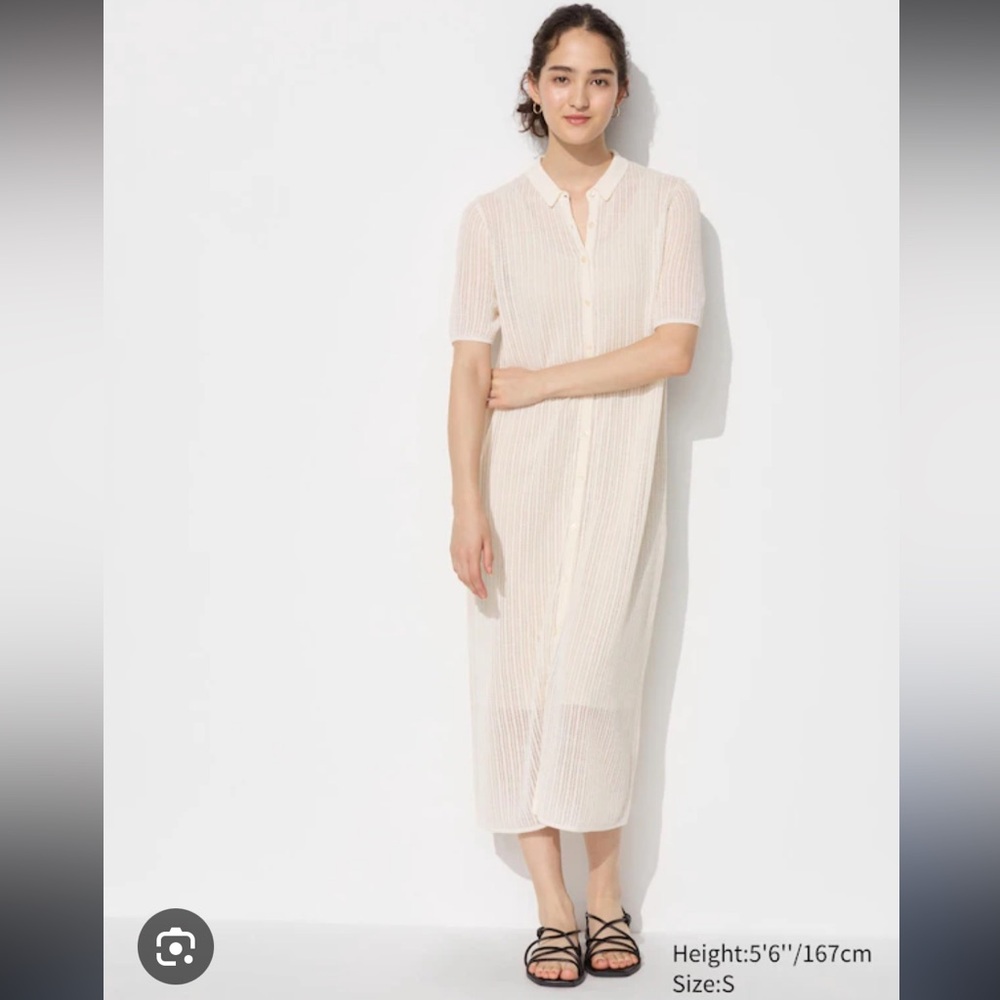 Uniqlo Lace Knit Dress